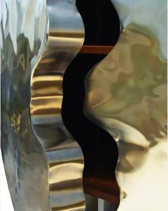 Custom Modern Luxury Wood Iron Stainless Steel Durable Eco-Friendly Bar <b>Cabinet</b> <b>for</b> Hotel Cafe Restaurant <b>Outdoor</b> Furniture - Product Image 3