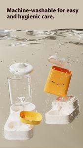 <span class=keywords><strong>Fontaine</strong></span> à <span class=keywords><strong>eau</strong></span> automatique 2-en-1 pliable, durable, anti-fuite, pour animaux de compagnie, <span class=keywords><strong>distributeur</strong></span> d'<span class=keywords><strong>eau</strong></span> en plastique écologique, grande capacité - Product Image 6