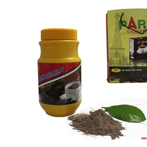 Best Price Bag Packaging 3 in 1 Instant Cocoa Powder Yellow Jar Organic 500gram/jar Premium Cocoa Ingredients