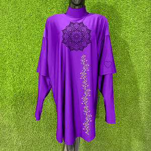 ฮิญาบแขนยาวสำหรับผู้หญิงชุดว่ายน้ำมุสลิมใหม่ - Product Image 1