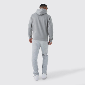 Unisex 360gsm Color bloqueado French Terry Hoodie Custom bordado Stonewashed Plain Dyed 3D Cordones para el invierno - Product Image 2