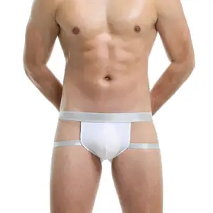 Factory Supply G-String Thong Men Sexy Leg Strap Underwear Bulge Pouch Panties T-back Jockstrap