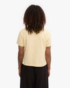 Camiseta con estampado personalizado para mujer Heavyweight Boxy Fit recortada con gráfico para Fitness Camiseta de lavado regular - Product Image 5