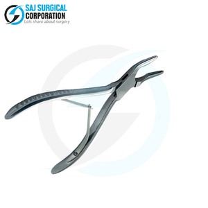 Fórceps de hueso quirúrgico Rongeur Mordazas afiladas de acero alemán para resección de hueso suave sin astillas ni daños - Product Image 2