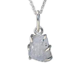 Bijoux fins faits à la main Designer collier à breloques cristal naturel Quartz 925 pendentif en argent Sterling pierres précieuses bijoux de mode - Product Image 1