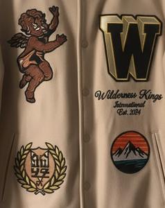 Chaqueta Universitaria para Hombre, Nueva Llegada, Alta Calidad, Personalizada con Letras de Béisbol, Diseño Personalizado, Chaqueta Bordada para Hombre - Product Image 2