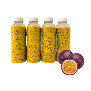 Pulpe de fruit de la passion surgelée IQF de qualité supérieure, la plus vendue, fabriquée au Vietnam, prix abordable, emballée en sac plastique de 10 kg - Product Image 1