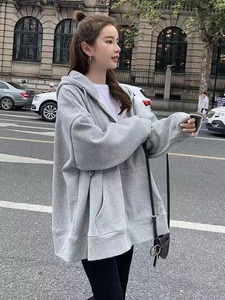 Vente en gros Fashion Crop Hoodies Vêtements pour femmes Printemps Sweat à capuche à manches longues pour femmes logo - Product Image 2