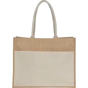 Sacs écologiques personnalisés ANA, sacs en jute promotionnels avec gadgets personnalisés - Product Image 2