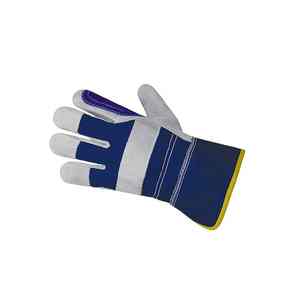 Guantes de trabajo de cuero con servicio OEM Durable Mejor diseño Nueva protección de manos Precio asequible Guantes de trabajo de cuero transpirables - Product Image 1