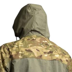 Chaqueta Utilitaria con Capucha de Camuflaje para Hombre, Diseño Táctico de Carga con Múltiples Bolsillos para un Estilo Informal al Aire Libre, Chaqueta de Moda Masculina - Product Image 5