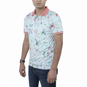 เสื้อโปโลสำหรับผู้ชาย2025ใส่ด้านนอกพิมพ์ลายซับลิเมชันอัตราการขายส่งใหม่ล่าสุด - Product Image 4