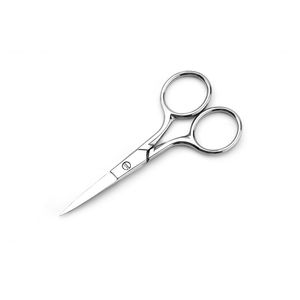 Ciseaux de sécurité en acier inoxydable de haute qualité QNQ pour sourcils et cils Design à ressort avec poignée en plastique - Product Image 6