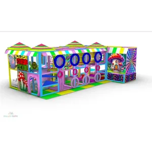 Sistema de Juegos Infantiles Comercial de 7x3m para Interiores, con Piscina de Pelotas y Laberinto, para Centros Comerciales - Product Image 4