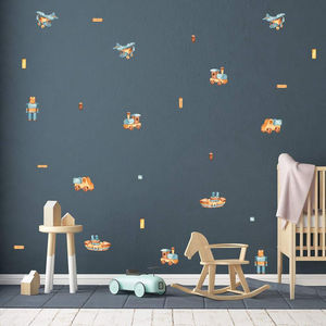 Stickers muraux jouets en bois - Product Image 3