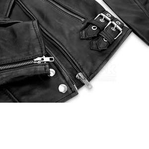 Vestes en cuir courtes pour femmes, vêtements d'extérieur tendance, vestes en cuir courtes de qualité supérieure pour femmes - Product Image 3