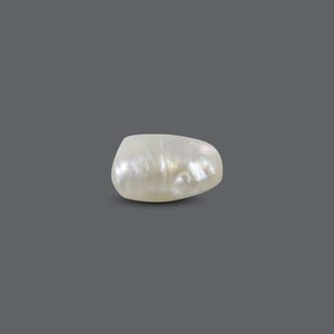 Perla de Basra de 4.58 Quilates, Perla Natural de Agua Dulce Blanca Suelta para Joyería y Fabricación de Joyas - Product Image 2