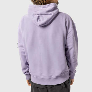 High Quality No <b>String</b> Breathable Stone Acid Washed <b>Hoodies</b> Men Full Zip Us Boxy 500 GSM Designer Enzyme Wash Hoodie Top Boys - Product Image 4
