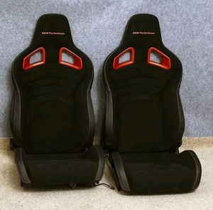 Sièges sport en cuir véritable et fibre de carbone, imperméables, pour F90-F98 G80-G87 M2-M8 X3-X7 X3M-X6M, à vendre - Product Image 4