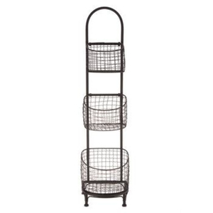 Fancy Design Metal Iron Wire <b>Basket</b> <b>Black</b> Finished for Tabletop Kitchen Fruits Vegetables <b>Storage</b> <b>Basket</b> Handmade - Product Image 6