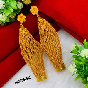 Gold Plated New Design GALAM JEWELRY NEW Earrings - Product Image 1