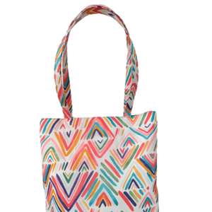 Sac fourre-tout fait à la main pour femmes personnalisable Vintage Trendy imprimé Polyester recyclé Portable Open Beach Casual Storage - Product Image 1