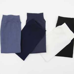 ถุงเท้าธุรกิจผ้าคอตตอนสำหรับผู้ชายถุงเท้าถักแบบเรียบง่ายสีขาว - Product Image 6