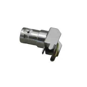 RF Coaxial Female Jack Right Angle BNC Connector for PCB Mount