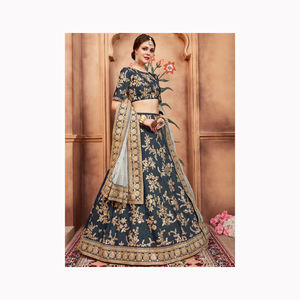 Ropa tradicional india y paquistaní de colores brillantes Lehenga y Choli de estilo Hada para mujeres universitarias para funciones - Product Image 6