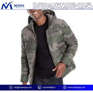 Veste à capuche légère et résistante à l'eau XL pour homme, tenue décontractée d'hiver en plein air, isolation chaude - Product Image 3