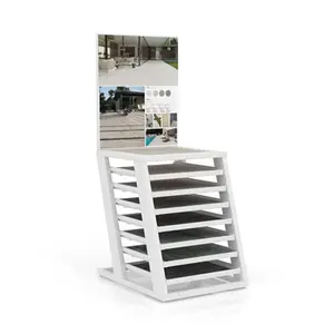 Display stand for displaying ceramic tiles outside Box Outdoor by INSCA