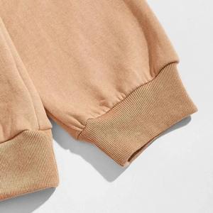 Propre logo personnalisé Ensembles de survêtements imprimés pour hommes Zip up Jogger Pantalon de survêtement à capuche Ensemble de survêtements pour hommes - Product Image 4