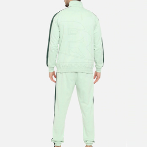 Vente en gros Veste personnalisée Pantalon de survêtement Polyester Coton Survêtement Costume pour homme Pantalon personnalisé pour homme Qualité réfléchissante Vêtements pour homme - Product Image 2