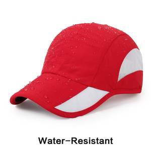 หมวกเบสบอลผู้ชายแบบ 6 แผง ผ้าทวิล ระบายอากาศ กันน้ำ ปรับขนาดได้ สไตล์วินเทจ พิมพ์ลายพัฟ แห้งเร็ว - Product Image 6