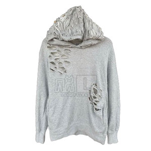 Gran oferta 2025, recién llegado, sudaderas con capucha desgastadas para hombre, sudaderas con capucha desgastadas básicas de mezcla de algodón para hombre - Product Image 1