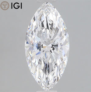 IGI & for Certified 1,26 CT Lab Grown CVD Diamond F Color VVS2 Marquise Cut 11,31 MM para anillos de promesa - Product Image 1