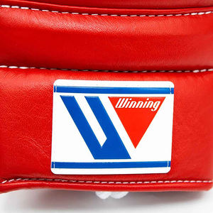 ถุงมือมวยหนัง MMA แบบ100% สำหรับการแข่งขันคิกบ็อกซิ่งถุงมือชกมวยสีแดงสั่งทำ - Product Image 5