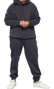 Chándal básico de alta calidad para gimnasio, entrenamiento físico, impresión personalizada, última moda, ropa deportiva, conjunto de pantalones de chándal con cremallera y Sudadera con capucha para hombre - Product Image 4