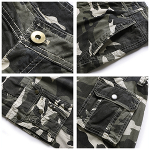 Pantalones cortos de gimnasio transpirables cortos de algodón para hombre superventas hechos a medida - Product Image 6