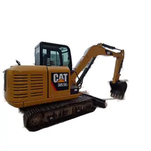 USED Caterpillar Mini 305.5E 3ton 5ton Cat small digger excavator machine 305.5E 306E 308