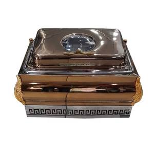 Chauffe-plats en cuivre antique chauffe-plats vente en gros grand événement fêtes traiteur servant chauffe-plats - Product Image 3