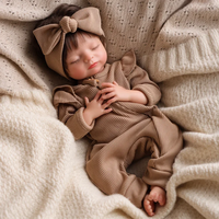 Poupées Reborn en Silicone Complet Babeside Larry 12 Pouces Réalistes Petite Fille Bébé Poupée de Mode Jouet DIY Mini Jouet Doux