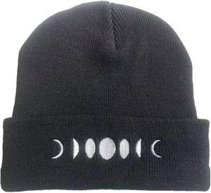Gorro de invierno Unisex de alta calidad, diseño liso, hecho a medida en Pakistán, gorros a precio barato al por mayor - Product Image 3