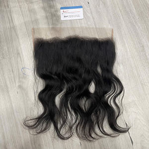 13x4 HD dentelle frontale cheveux humains bruts pleine cuticule alignée extensions de cheveux humains vietnamiens 13x6 dentelle cheveux prix de gros - Product Image 1