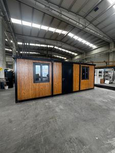 บ้านคอนเทนเนอร์แบบพกพาประกอบสำเร็จ |   โมดูลสำนักงานและที่อยู่อาศัยโครงเหล็กประกอบสำเร็จรูปทันสมัย รุ่นใหม่ ปี 2027 - Product Image 1