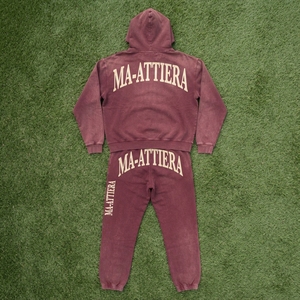 Conjunto de Sudadera Oversize Lavada Personalizada y Pantalones Jogger para Mujer, Chándal de Algodón y Felpa Estilo Urbano OEM ODM - Product Image 5