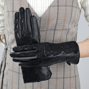 Gants en cuir léger fabriqués à la main pour femmes respirant été Sports Moto Rider gants hiver conduite gants - Product Image 3