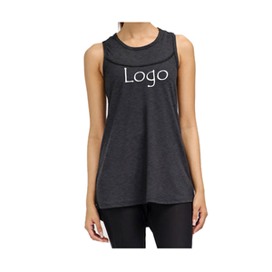 2025 Hot Selling High Quality Custom Logo Print Sleeveless Tank <b>Top</b> for Women Cotton Soft Breathable Crew Neck Women Tank <b>Top</b> - Product Image 6