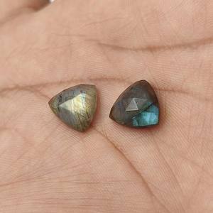 3 uds labradorita gris Natural 8x8mm trillones Rosecut 4,95 Cts Iroc ventas labradorita de piedra suelta de alta calidad cara tcab US $6,8 - Product Image 4