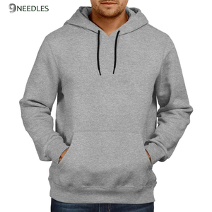 High Quality 100% Cotton 280-320 Gsm Basic Hoodie for Men Private Label Customize Packaging - Product Image 5